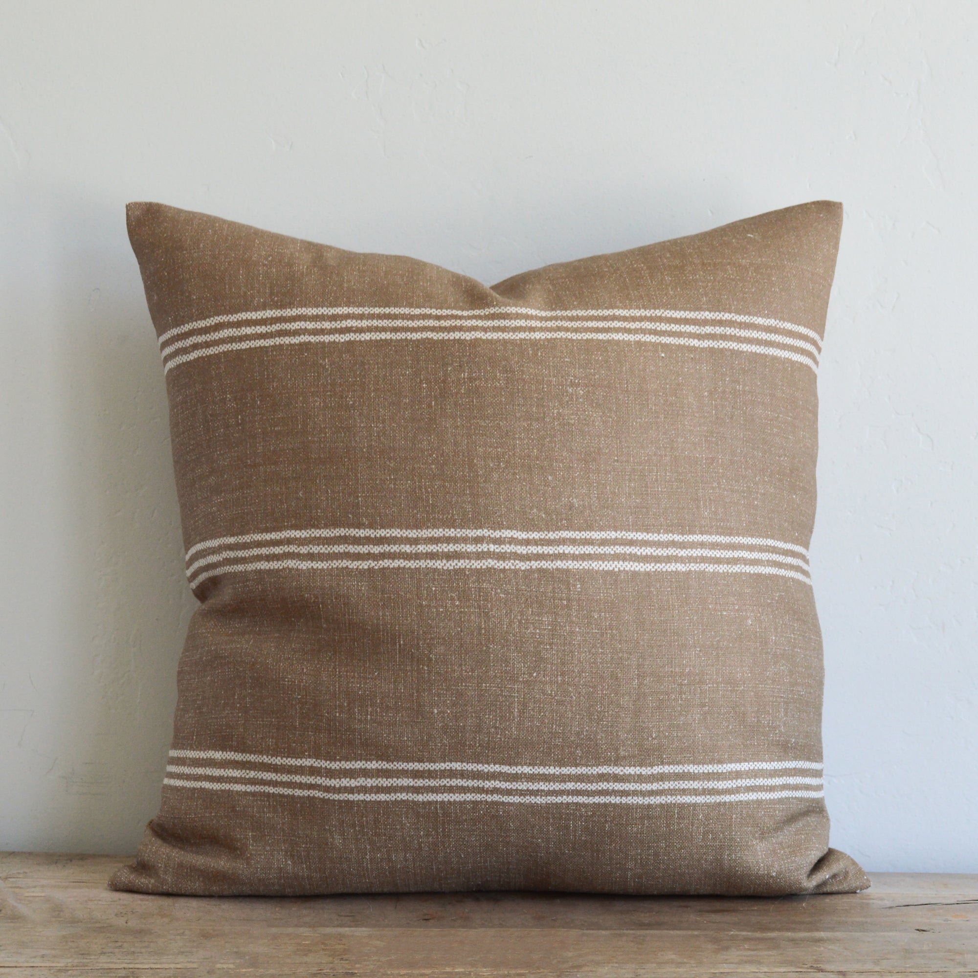 HENRY STRIPE  / BLEACHED OAK